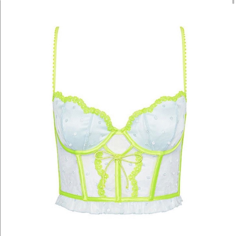 For Love and Lemons Neon Dottie Bustier